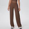 Naked tight yoga pants high waist hip lift straight pants loose and thin outdoor sports running fitness trousers
