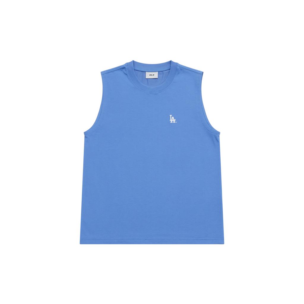 New MLB Los Angeles Dodgers Basic Collection SS25 Tank Top Unisex Hemp Blue 3ATOB0153-07BLM