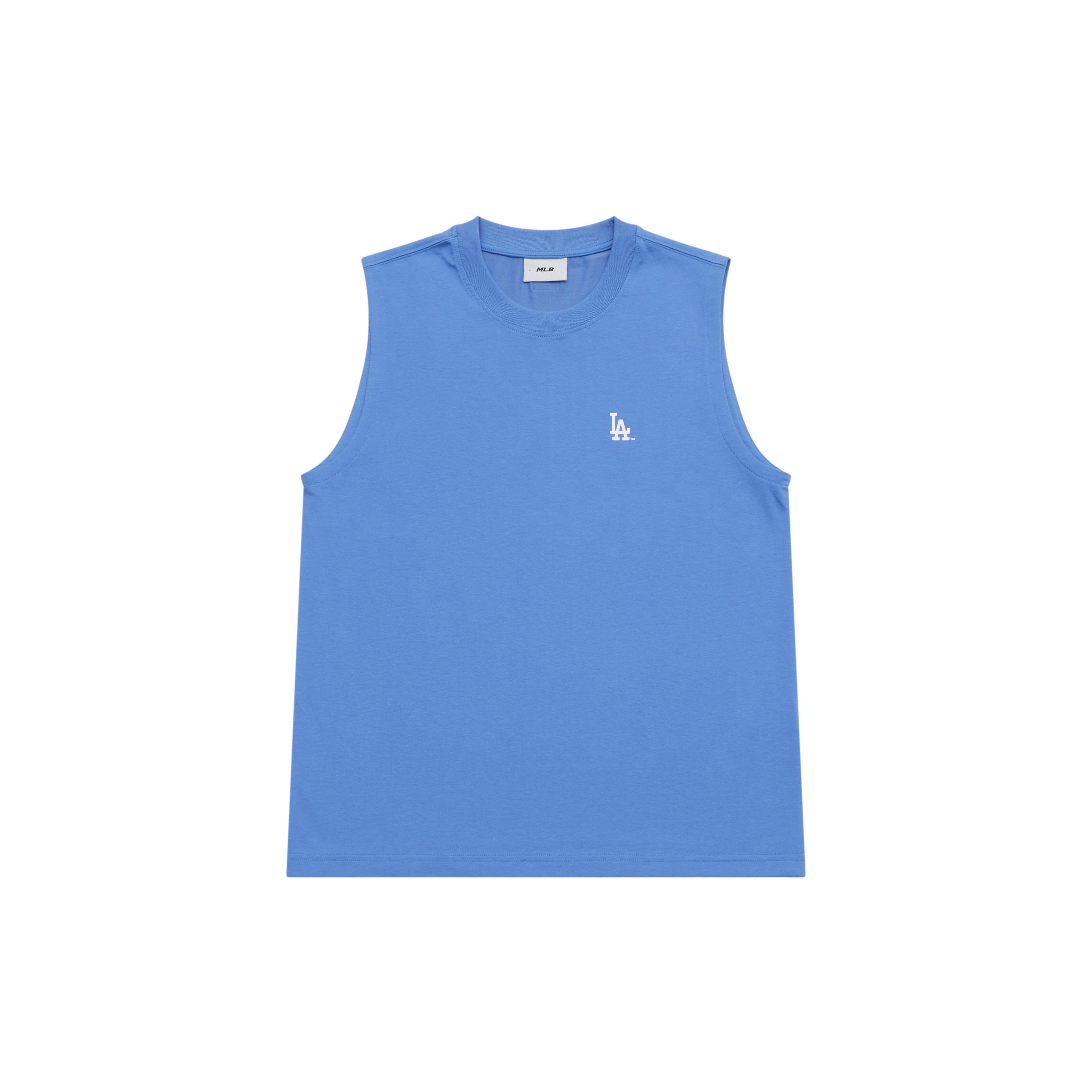 

New MLB Los Angeles Dodgers Basic Collection SS25 Tank Top Unisex Hemp Blue 3ATOB0153-07BLM S