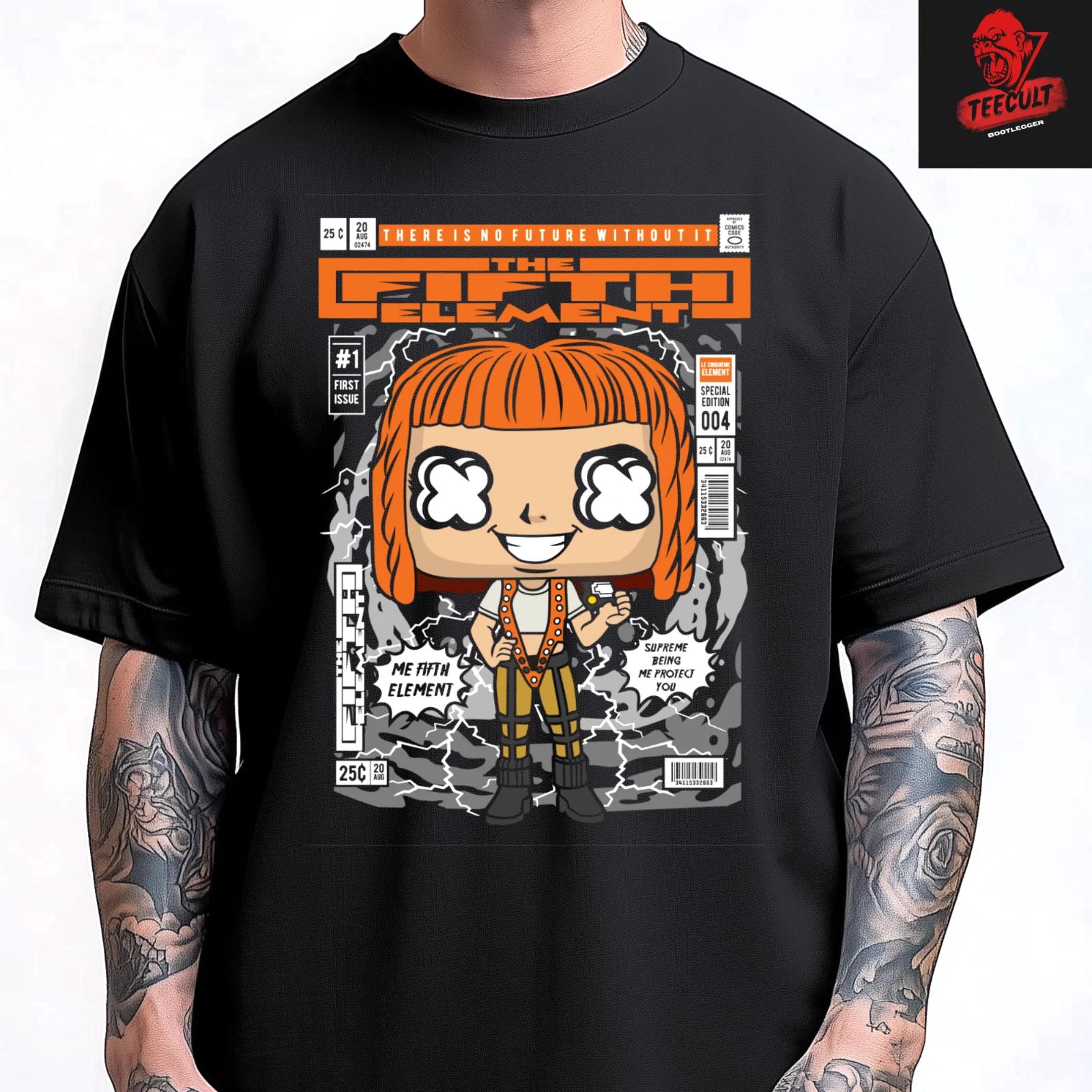 Men s and Women s T-shirts The Fifth Element | Leeloo Cult Film Sci-Fi Character Unisex XXXL