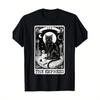 The Empress Tarot Card Black Cat Vintage Major Arcana Card TShirt  220g