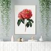 Poster Red Rose Vintage