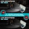 1/1/8'' Cordless LED Work Light for Makita 11.1-18V Li-Ion Battery,11W Jobsite Light 1111LM Flashlight(Battery Not Included)