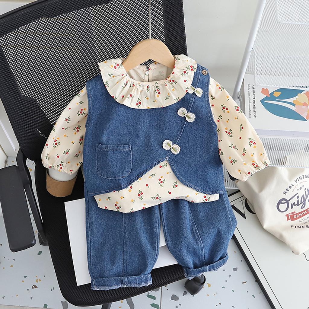 Kinder Freizeit Langarm Set, Bequeme Alltagsoutfits