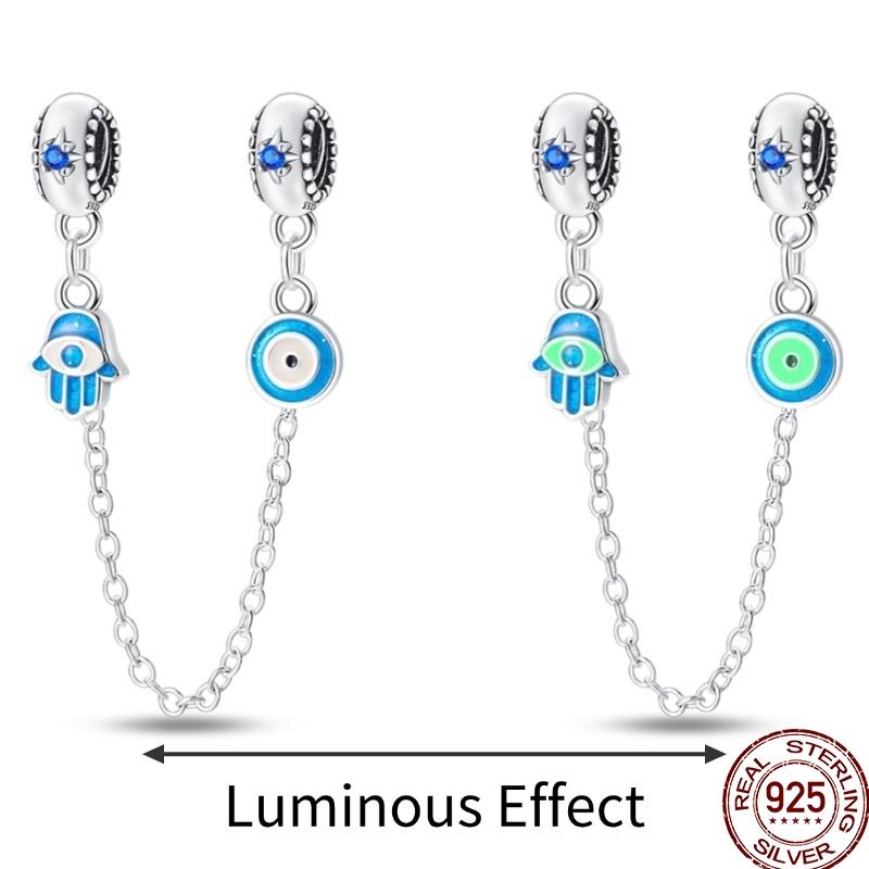 Genuine Copper Clasp Closure Cz Pave Clip Charms Daisy Bead Stopper Safety Chain Accessory Fit 3Mm Bangle Bracelet Fine Jewelry Clip