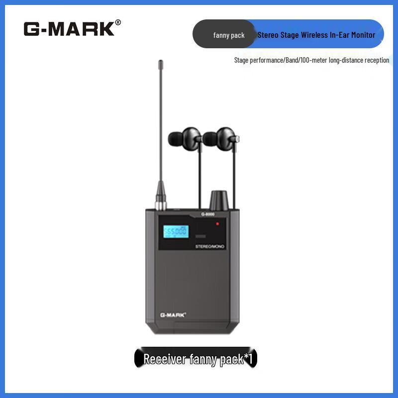 

G-MARK G8000 Стерео Бездротова Внутрішньовушна Моніторна Система