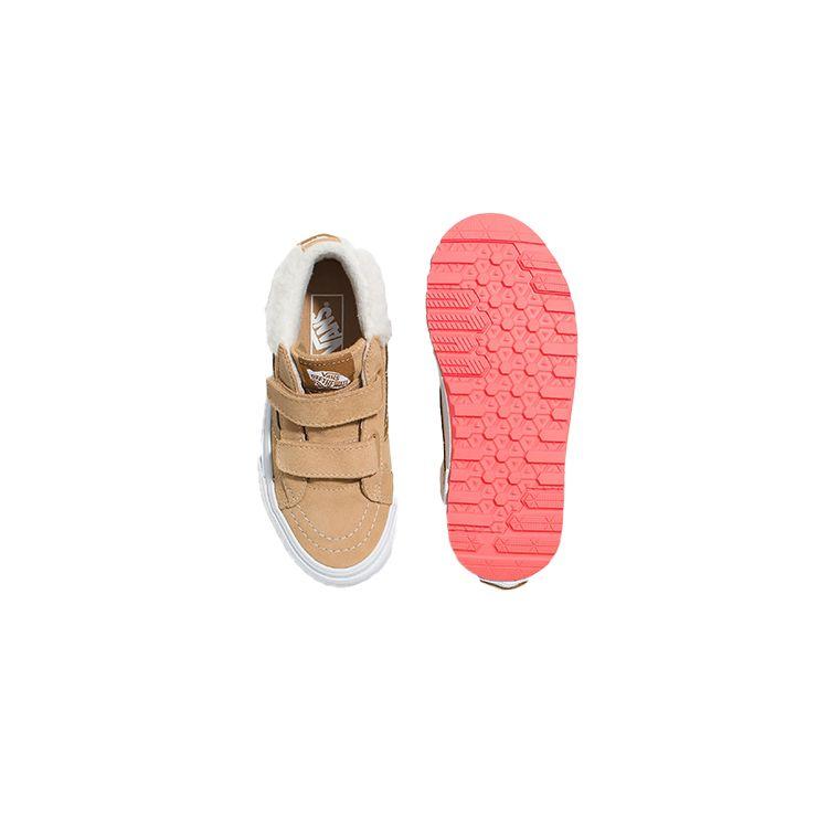 Vans Sk8 Переиздание V Mte-1 Полувысокие Детские Кеды для Скейтбординга Детские Кроссовки Коричневый VN0A5KROBF0