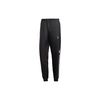 Originals Trefoil 3D Three Stripes Tapered Casual Track Pants Men Bottoms Black GN5944