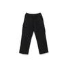 New Era Solid Color Drawstring Cargo Pants Men bottoms Black 13338538