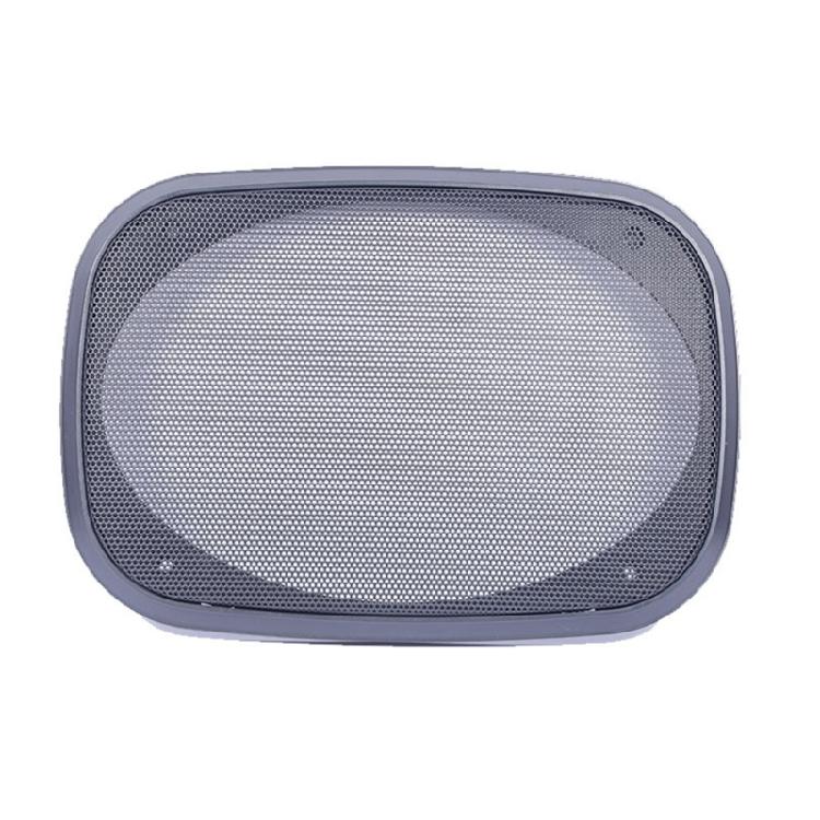Rechteckige/Runde Lautsprecherabdeckung Schutznetz Lautsprechergitter Auto-Sound Kunststoff Zierkreis Metallgitter