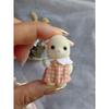 Original Forest Animal Family 1:12 Mini Dollhouse Furniture Rabbit Bear Dog Cat Pets Figure Toy Dolls Kids Gift
