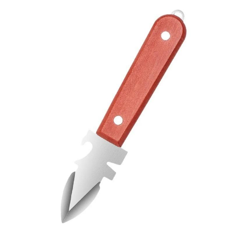 Austernmesser Scharfkantiger Schäler Schale Meeresfrüchte Öffner Werkzeug Edelstahl Muschelöffner für Austern Muscheln Krötenfisch Krabbenschalen