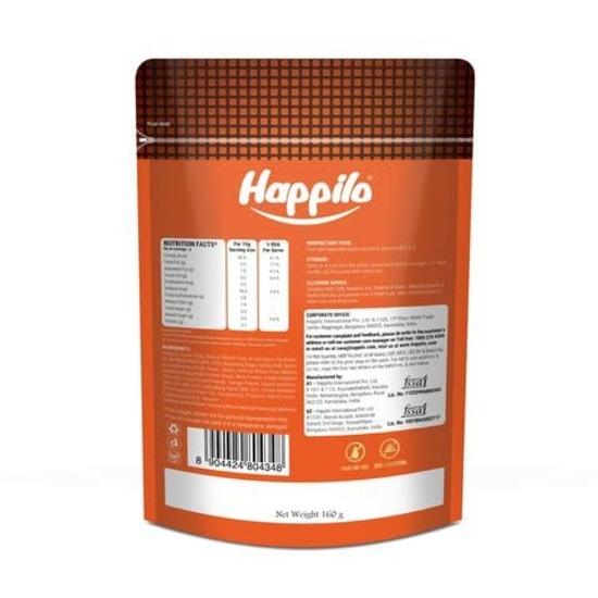 Happilo Party Snack 160g, Peanuts, Green Peas, Broad Beans, Crunchy and Flavorful, On-the-Go Snack