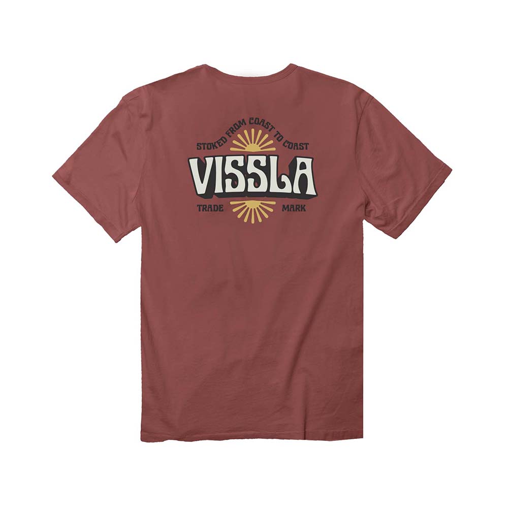 Bisla Coast To Coast Organic Tee-Rrd L