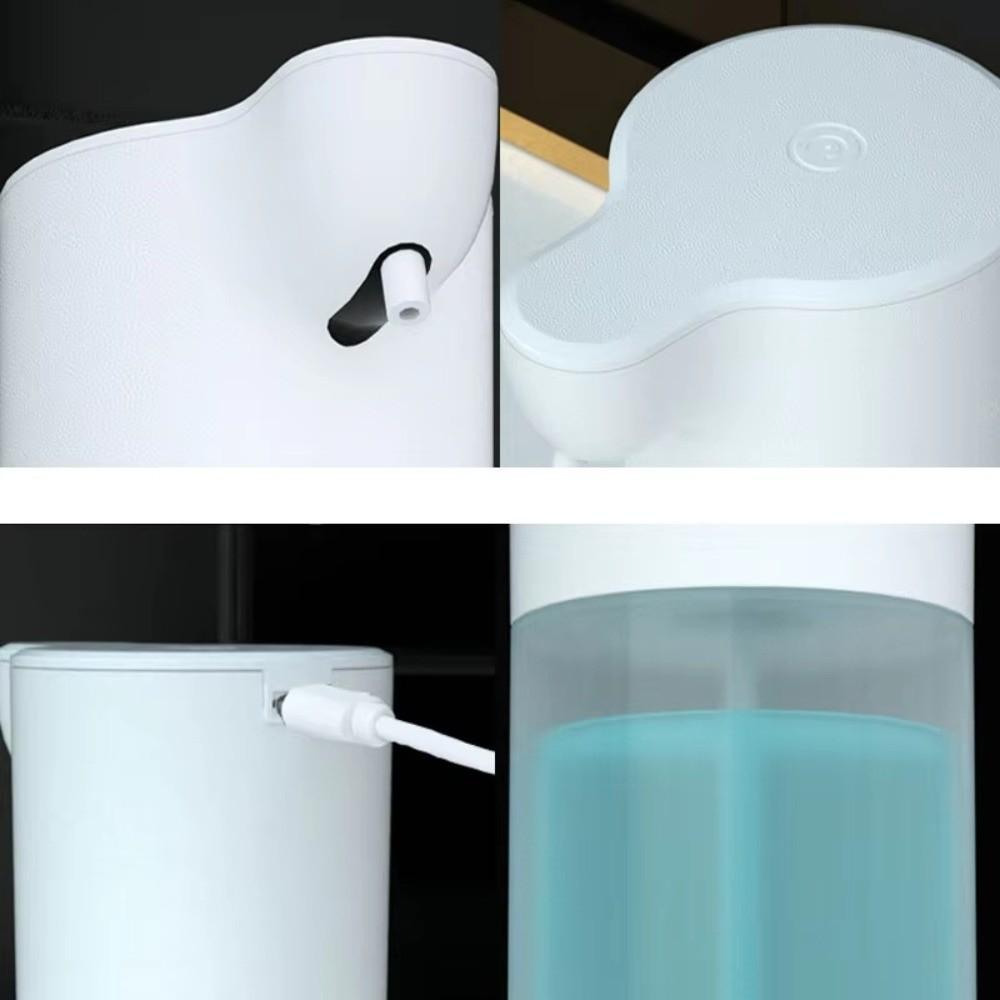 350ml/600ml Capacity Automatic Soap Dispenser USB 4 Level Adjustable Touchless Soap Dispenser Infrared Sensor Foam Soap Machine