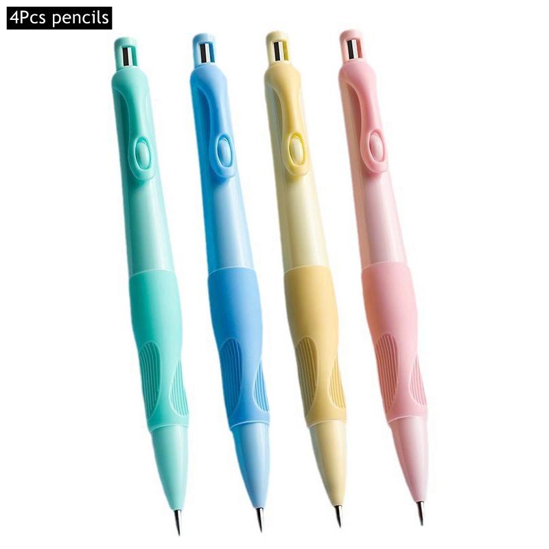 

Mechanical Pencil Set 2.0mm HB Black/Colors Lead Refill for Writing Sketching Automatic Pencils Kawaii Cute School Supplies