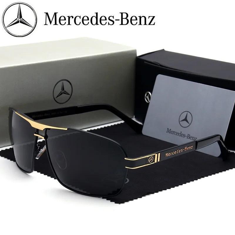 

Автомобильная наклейка для Mercedes Benz A B C E S V Class GLB GLC GLE AMG Pilot SLK SLC ML Автомобильные Высокие Мужские Антибликовые Очки для Водителя Поляризующие