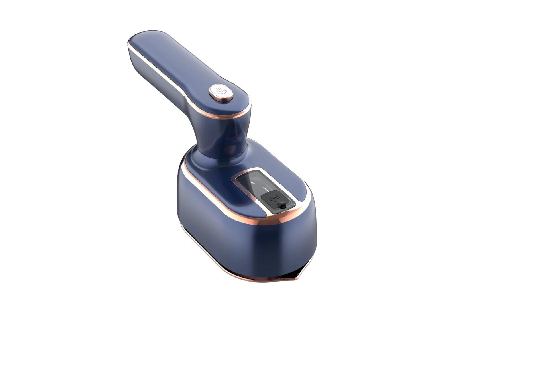 Portable Dual-Use Garment Steamer & Iron Brush US Standard синий
