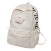 Letter Printed Backpack Women's Lightweight Schoolbag for Primary School Students Large Capacity Campus Backpack
