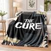 The Cure Printed Flannel Blanket Warm Comfort Bed Throw For Indoor Home Decoration