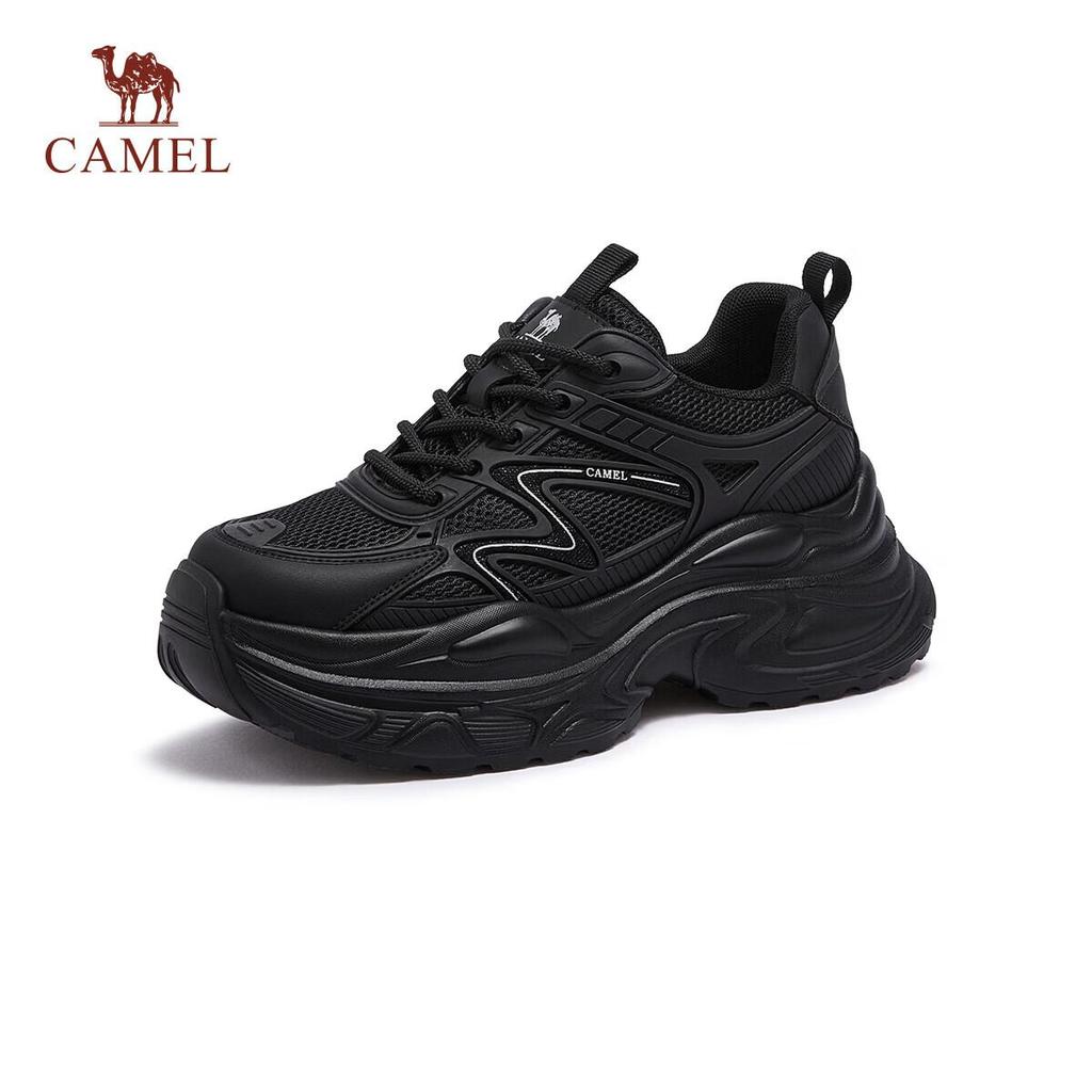 Camel Women's Sneakers, City Functional Patchwork Thick Sole Height Increasing Casual Shoes L26S283074
