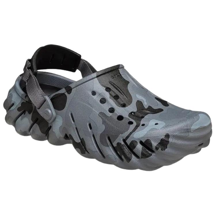 Crocs Bobo Duck Hunting Clogs Unisex Gray 211981-082