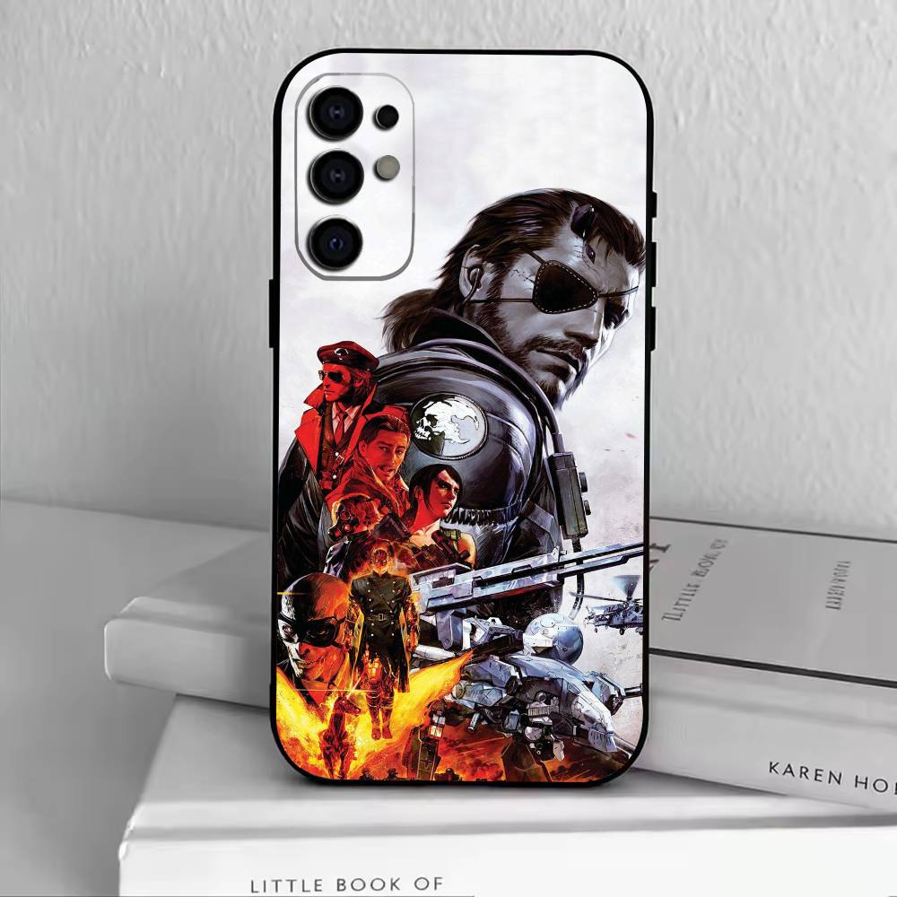 GM-Metal Gear Solid1 Phone Case For Samsung S25,S24,S21,S22,S23,S30,Ultra,S20,Plus,Fe,Soft Silicone Black Cover