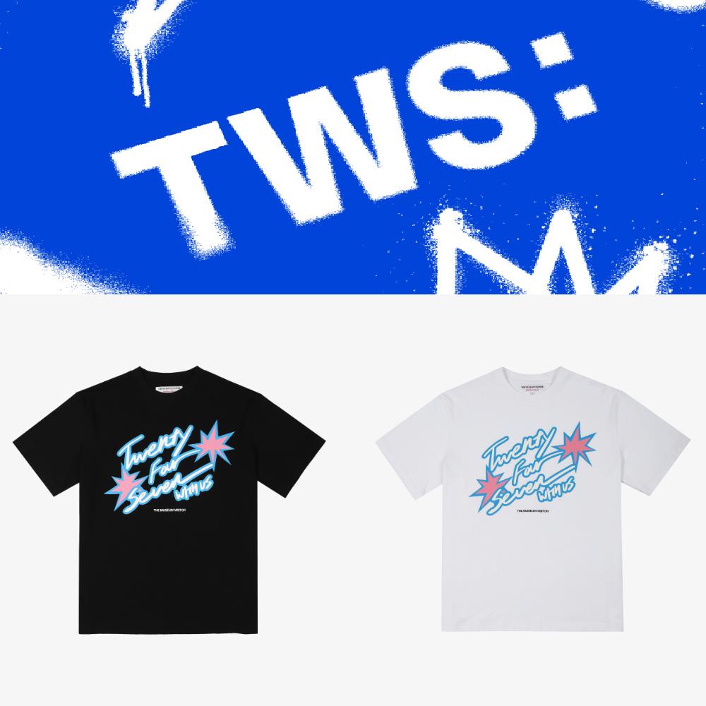 

Официальный дебют TWS Футболка TWS X TV S/S Black ver. M size