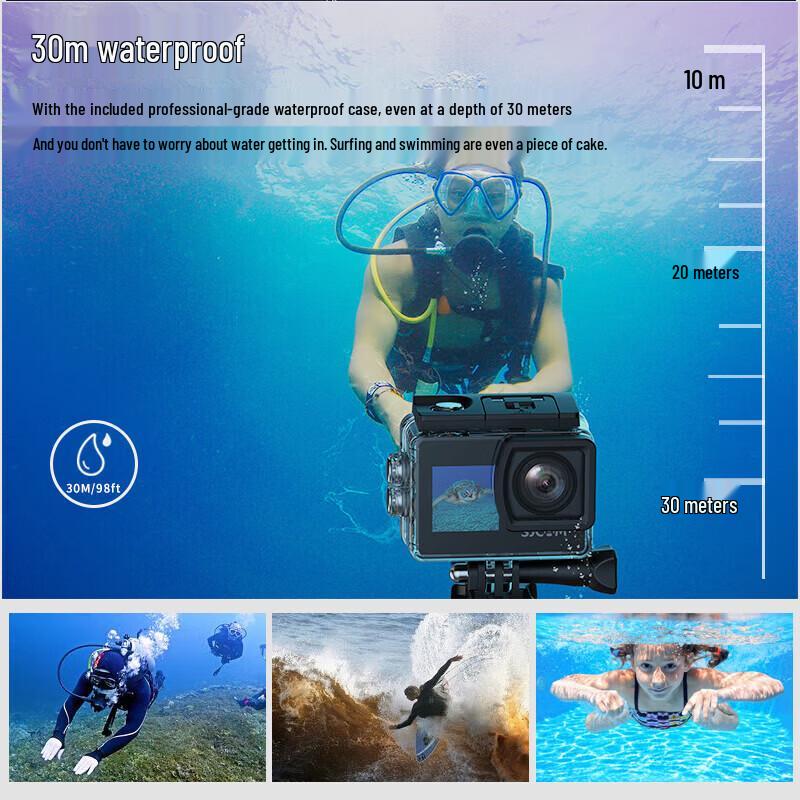 SJCAM SJ4000 Dual-Screen 4K Action Camera (CN version)