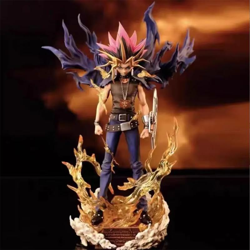 Genuine Yugi Muto Figure Dark Game Dimensional Figurine Duel Monsters Action Figures Pvc Statue Collection Toys In Stock