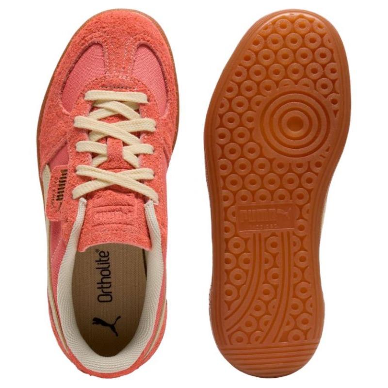 Puma Palermo Vintage Women Low Top Trainer Shoes Comfort Lightweight Wear-resistant Pink 400783-14