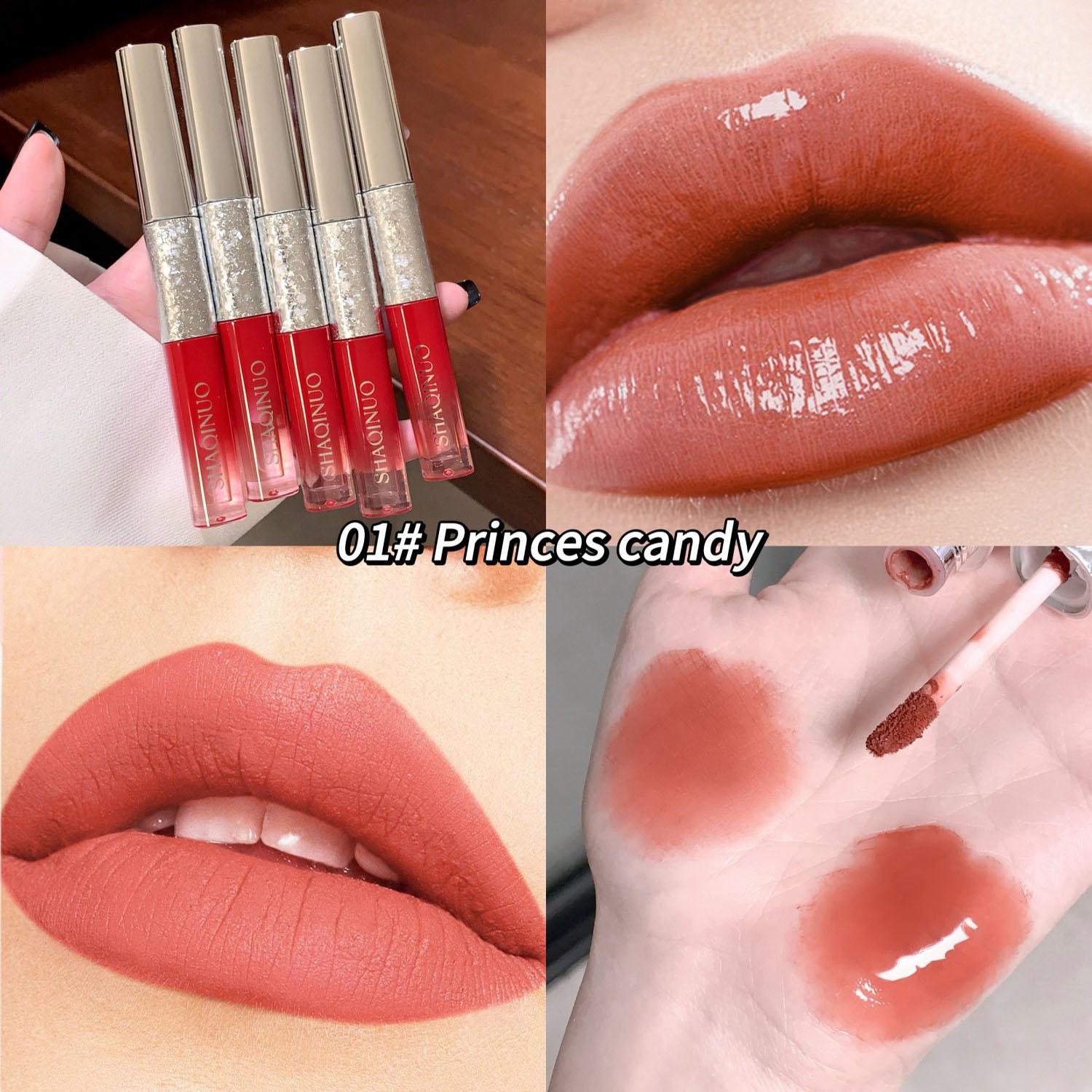 SHAQINUO Colorful Double-ended Lip Glaze