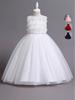 Children's Puffy Light Luxury Wedding and Party Dress