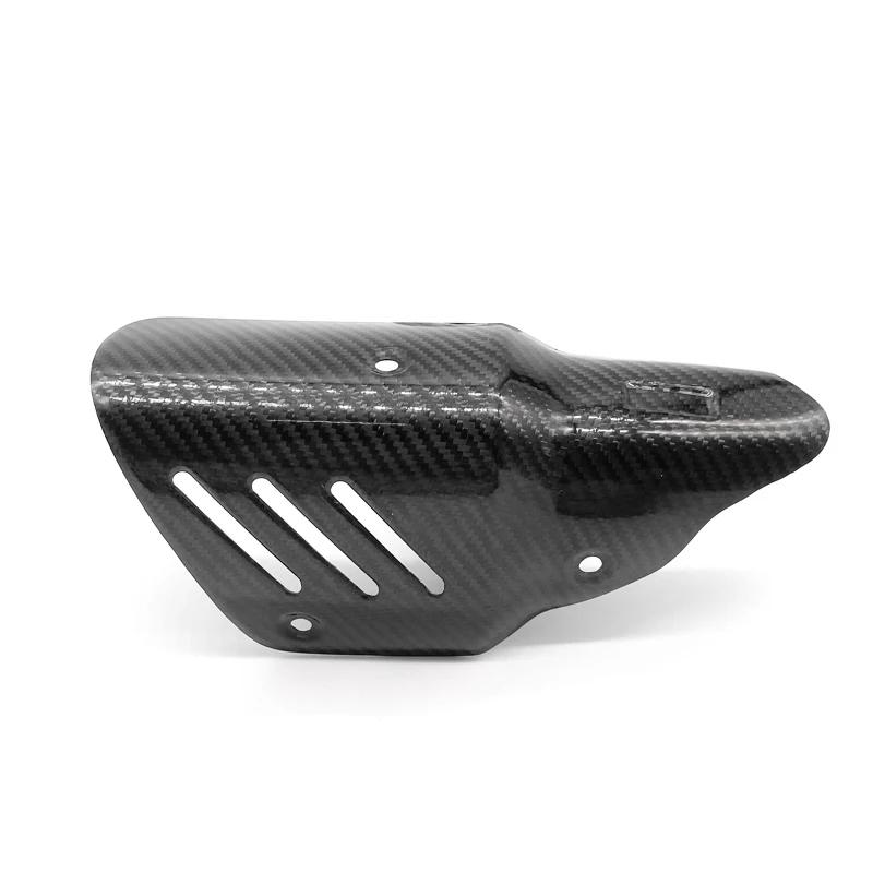 Motorcycle Carbon Fiber Exhaust Muffler Pipe Protector Heat Shield Guard For MT07 MT09 MT10 FZ10 R3 ZX4R ZX6R ZX4RR Z400 CBR5