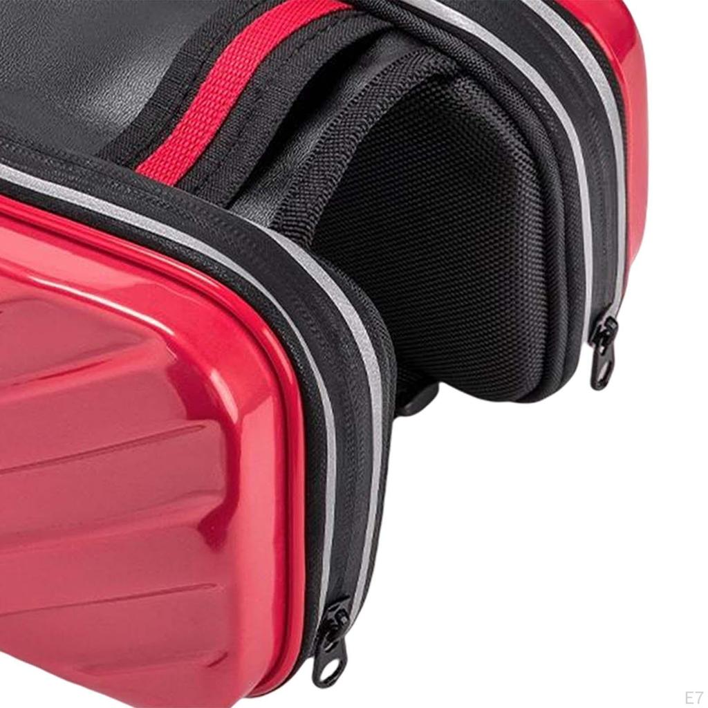 Bike Frame Front Bag with Clear Phone Holder