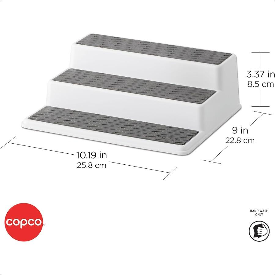 

Серый 2 Нескользящий 3-ярусный органайзер для специй для кладовой 2 шт. 10 дюймов United States