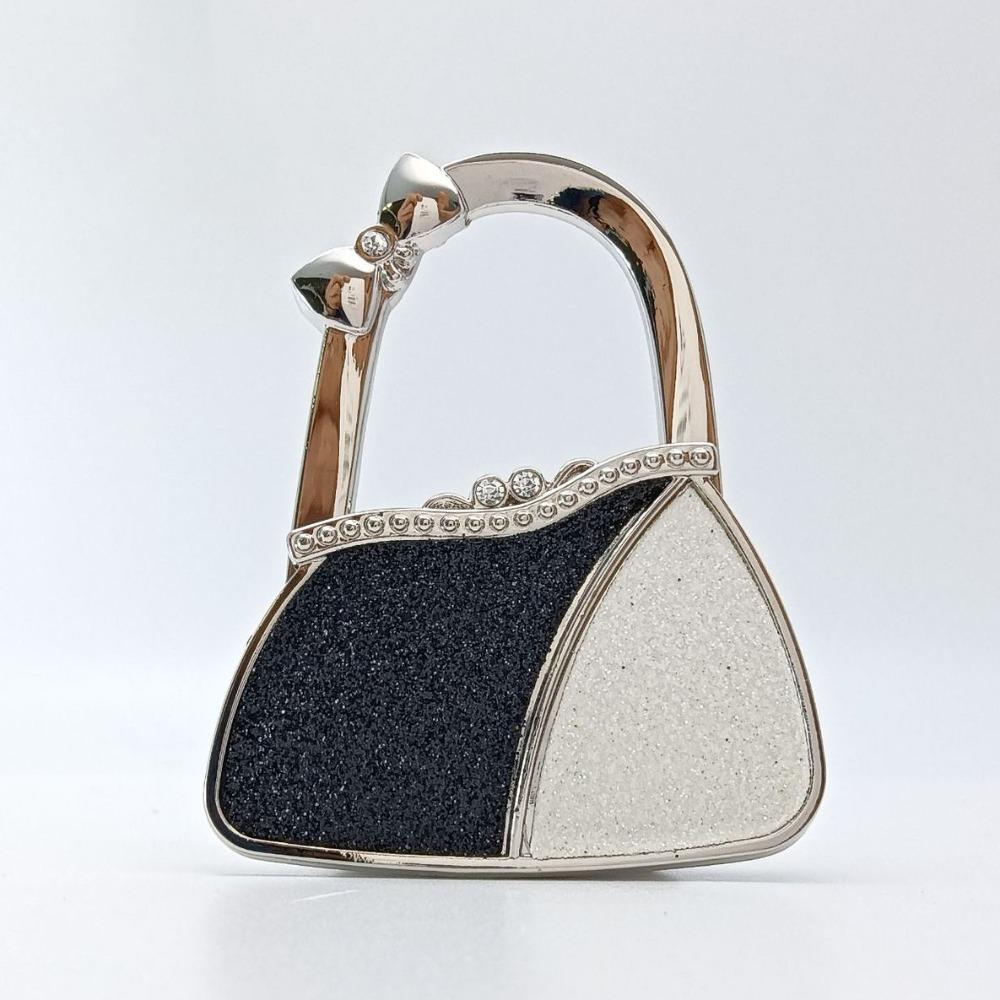 Pretty Foldable Purse Hook for Women Creative Durable Table Hanger Portable Handbag Hook for Table
