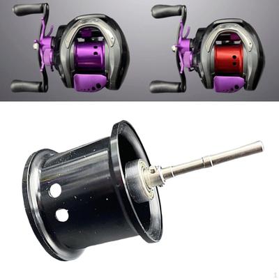 Bobina de Carrete de Pesca de Aluminio para CR80 con Rodamiento de Bolas