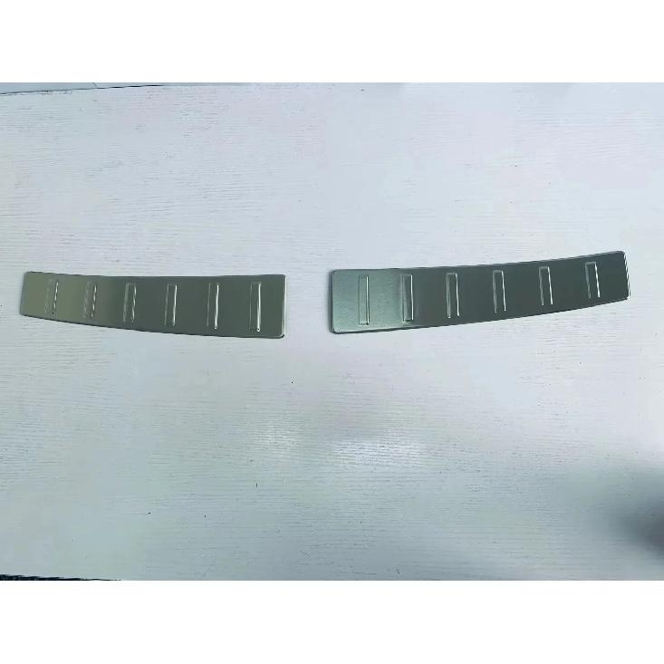 For Mitsubishi Outlander   Rear Trunk Pedal Bumper Lower Decoration Strip Tail Foglight Frame Cover Trim Car Accessories