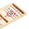 Schnelles Puckspiel Fußball Kinder Erwachsene Tisch Holzhockey für Kinder Hand-Auge-Koordination