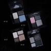 Cool Four-color Eyeshadow, Matte Pearly Shimmer, Dark Goddess Eyeshadow