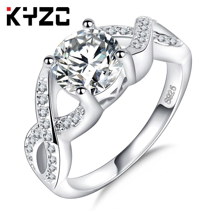 Jewelry Infinity Symbol 8 Diamond Ring