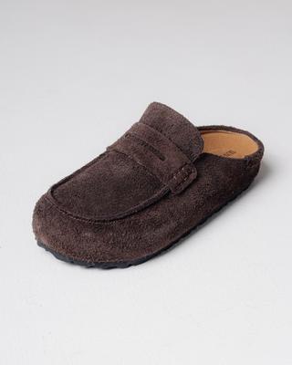 Platform Clogs SUNY LIANA 2573 36 Chocolate Suede