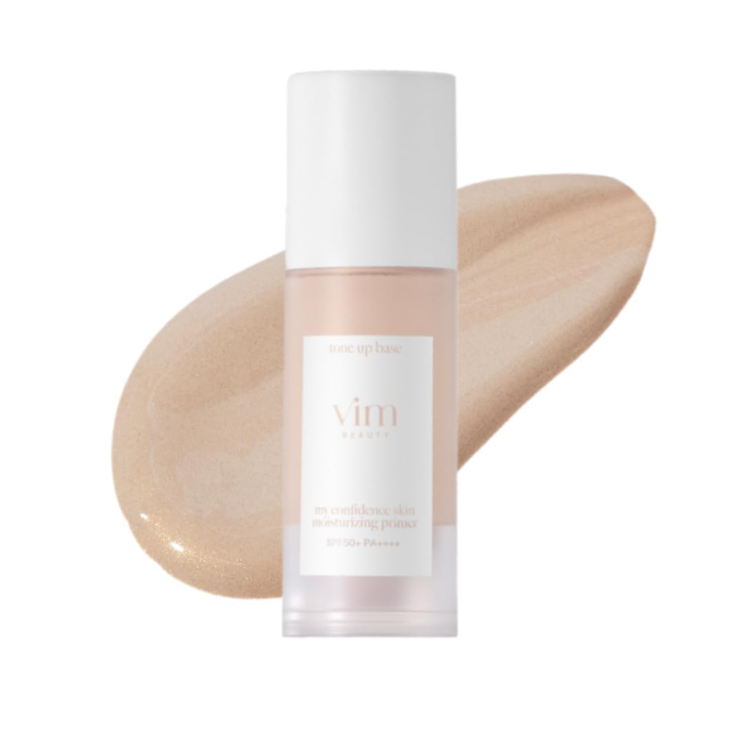 My Confidence Skin Moisturizing Primer, Sunscreen, Makeup Base, UV Primer, SPF50+ PA++++, Moisturizing, Pore Concealing, Pearl