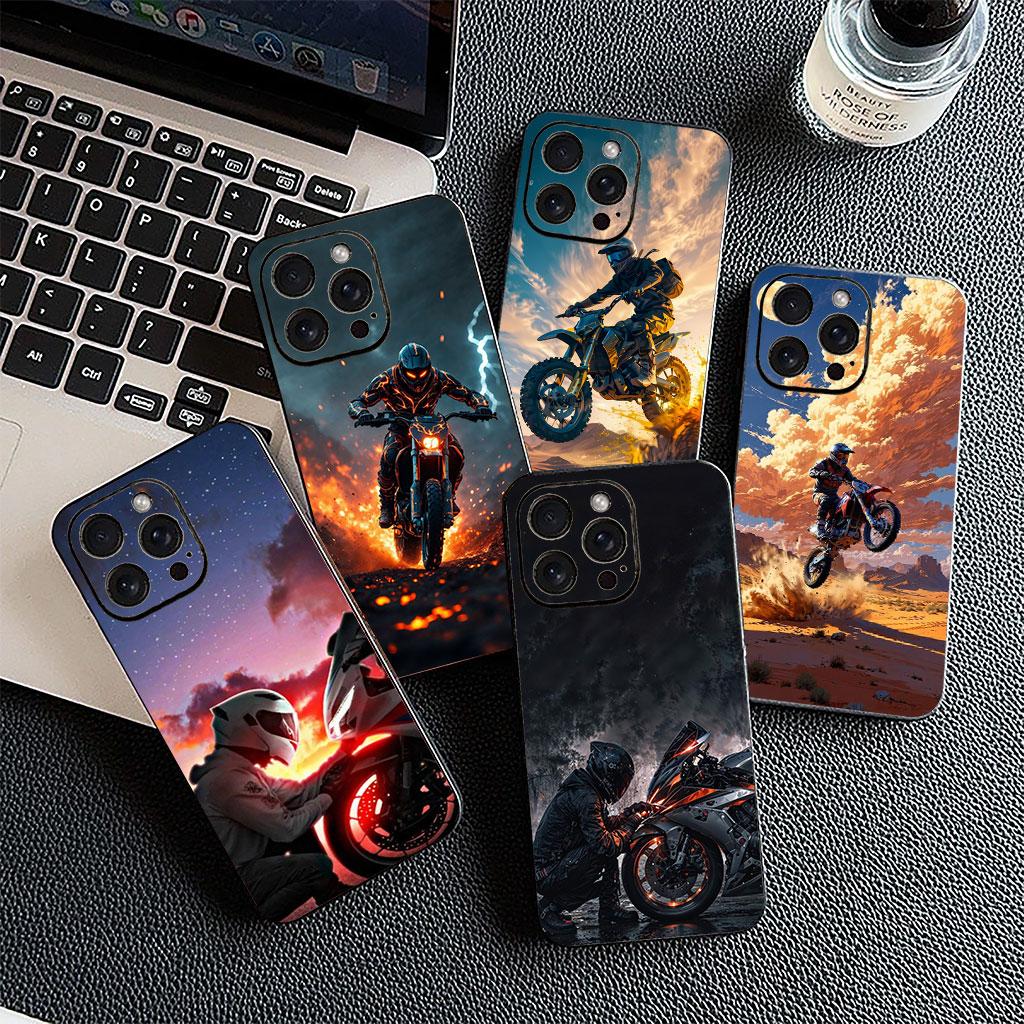 Motorcycle Motorbike 1N23456 Phone Cover for Motorola Moto Edge 50 One 30 Fusion 40 neo Ultra Pro 20 Lite G85 G84 E15 E14 Case