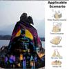 1pc Batman Blanket Lightweight Flannel Throw For Sofa, Bed, Travel, Livingroom, Office, Couch, Chair, And Bed