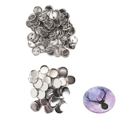 100 Set Parti per Spille con Spilla in Metallo Robusto Plastica Antiruggine Lisciatura Materiali per la Creazione di Bottoni per