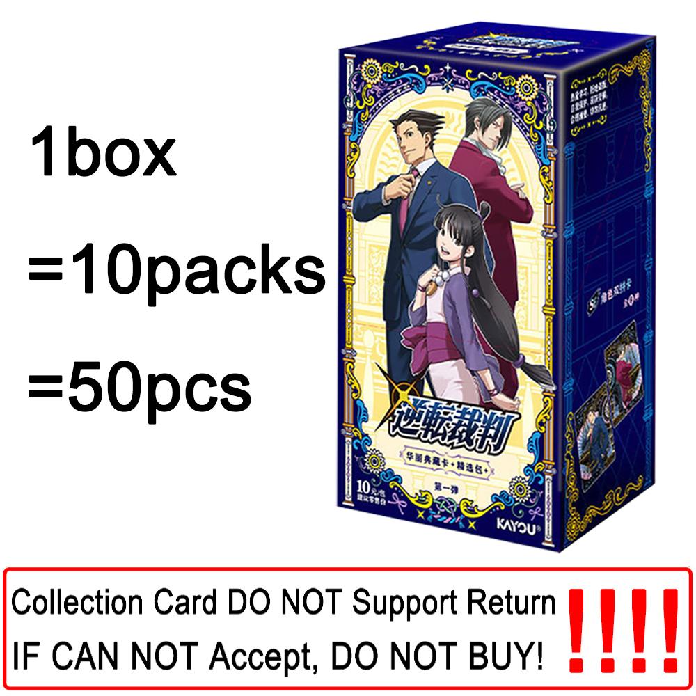 New Ace Attorney Collection Card Classic Court Debate Theme Text Adventure Game Creative Peripheral Gift for Fans