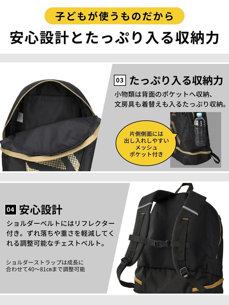 Junior Washable Backpack UF5SBP03J_NV_F