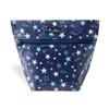 COLORFUL CANDY STYLE Deodorizing Diaper Pouch Diaper Pouch Tote Brilliant Navy & (Drawstring Type) 2-Piece Set, Star, Blue, B8001800-BTR